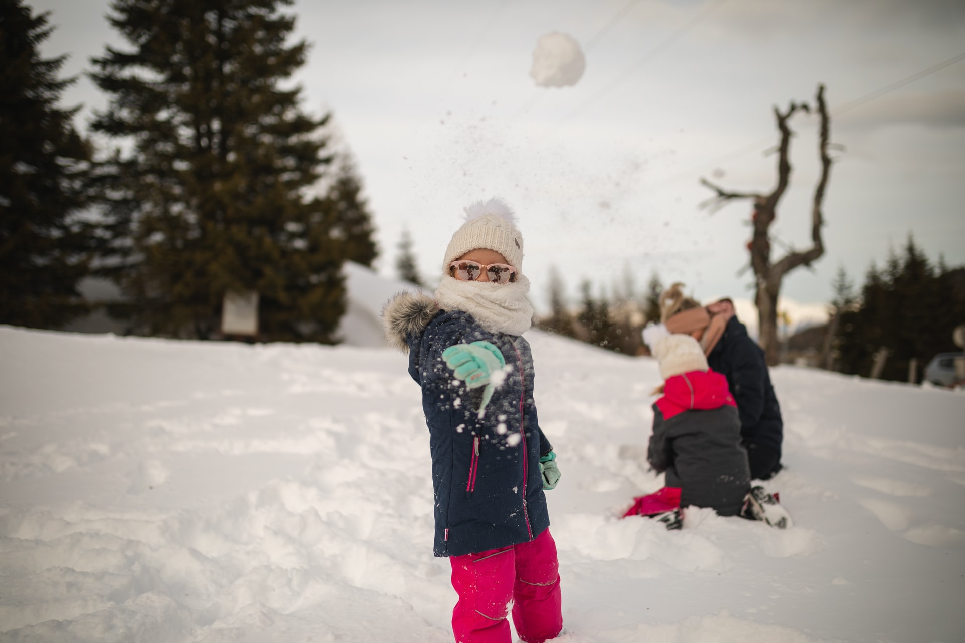Snowballs and Toys Thrive With Kids