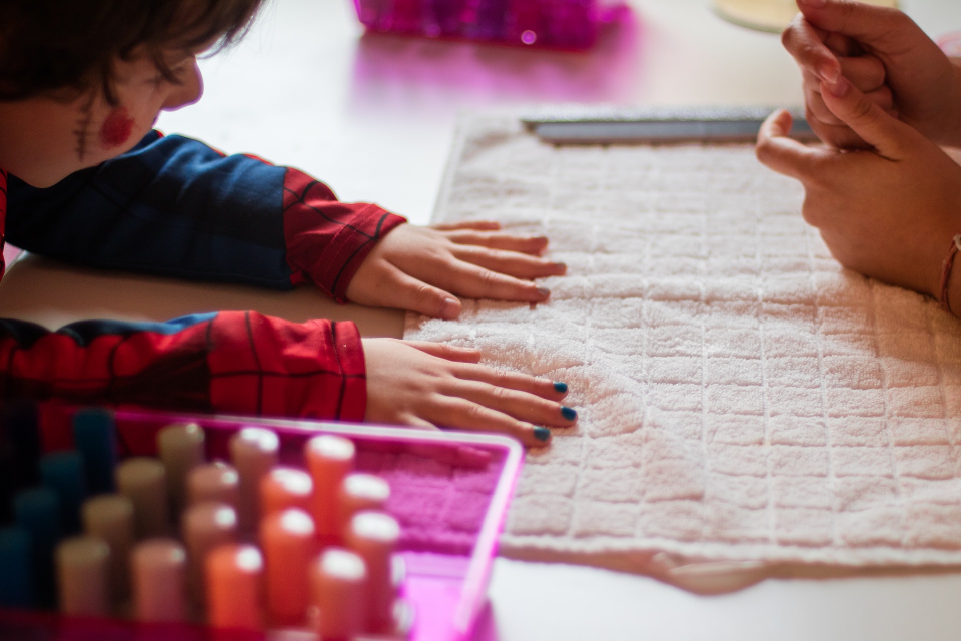 Painting Fingernails Thrive With Kids