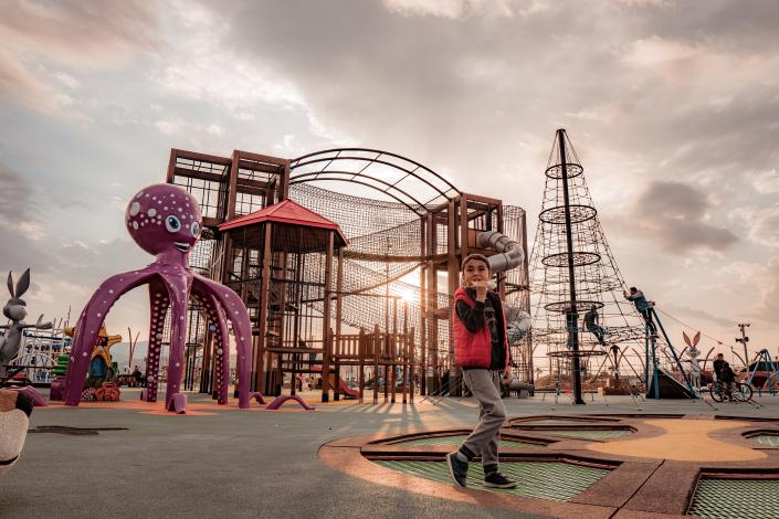 Kids at playground