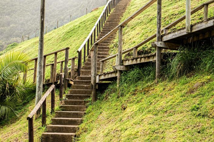 Stairs going up