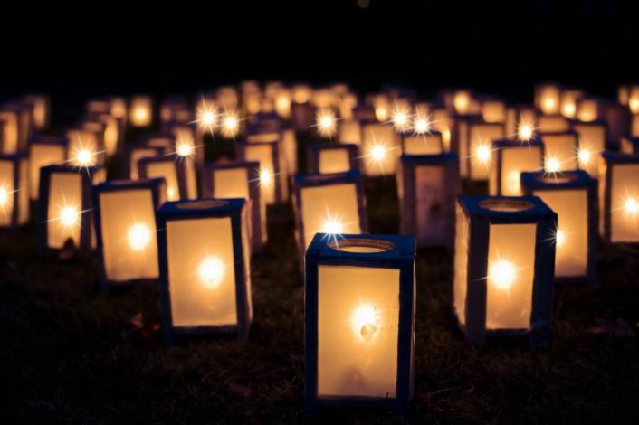 Lights on ground