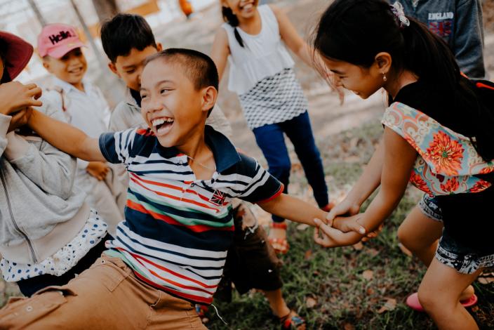 Kids playing