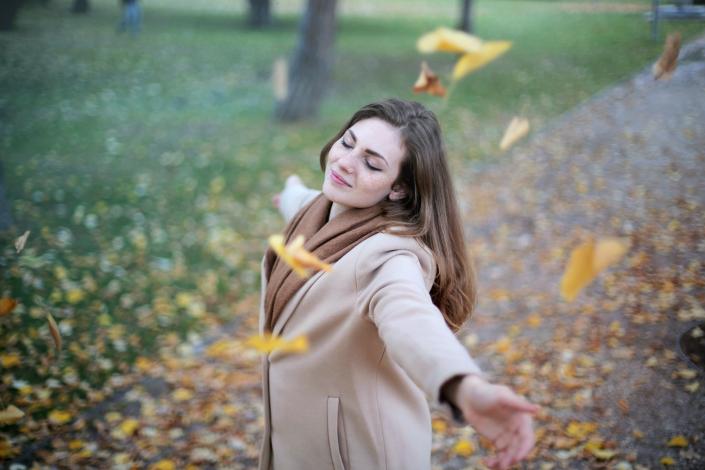 Woman outside