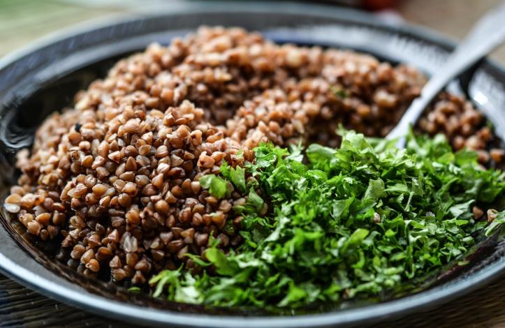 Buckwheat and vegetables