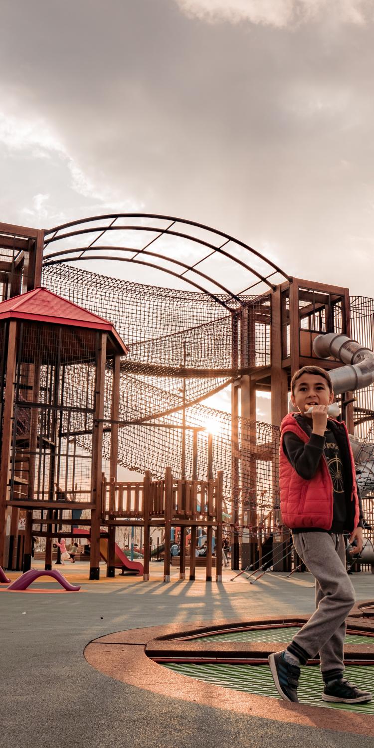 Kids at playground