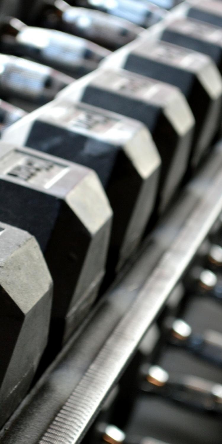 York Dumbbell set