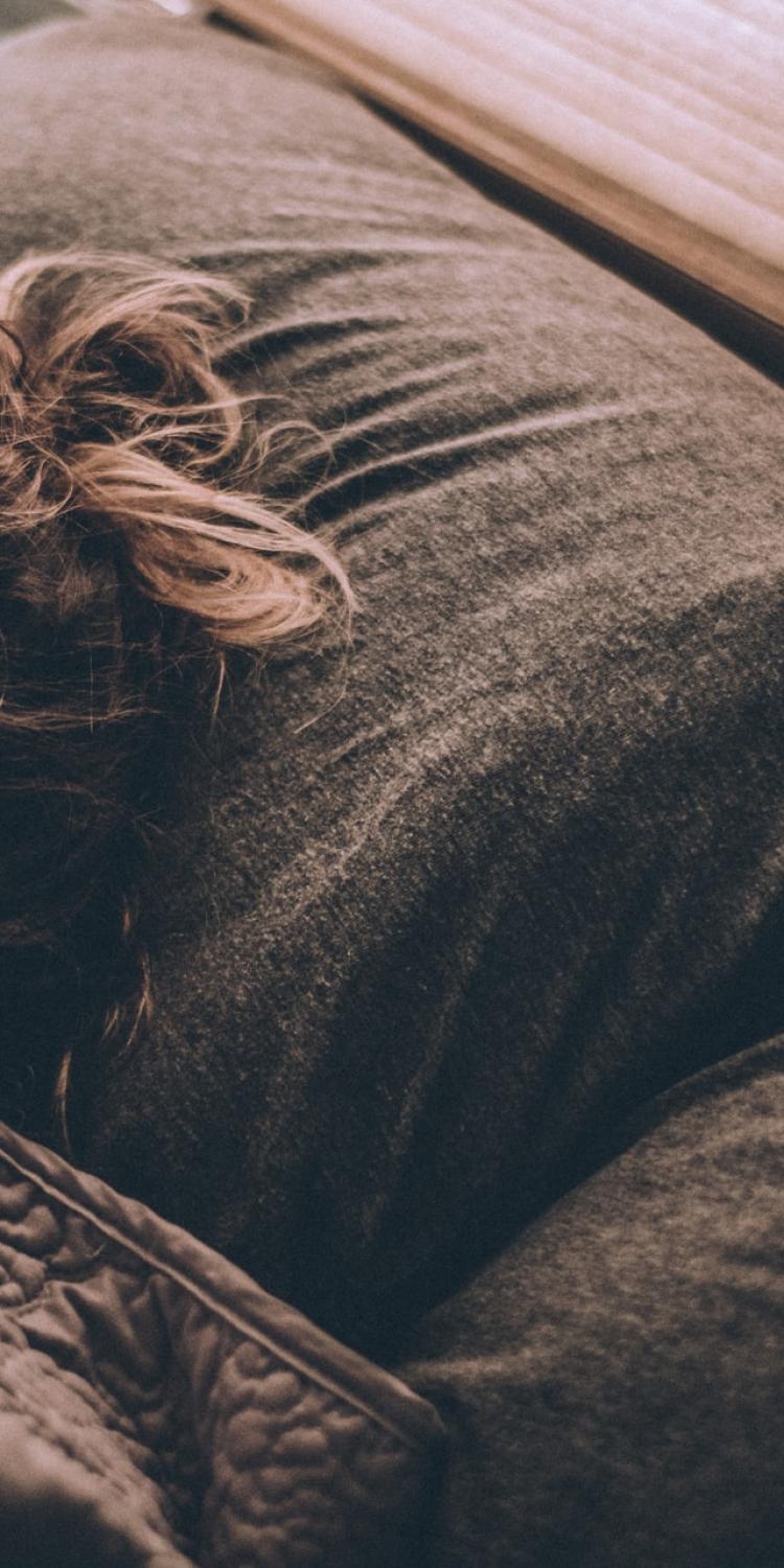 Woman asleep