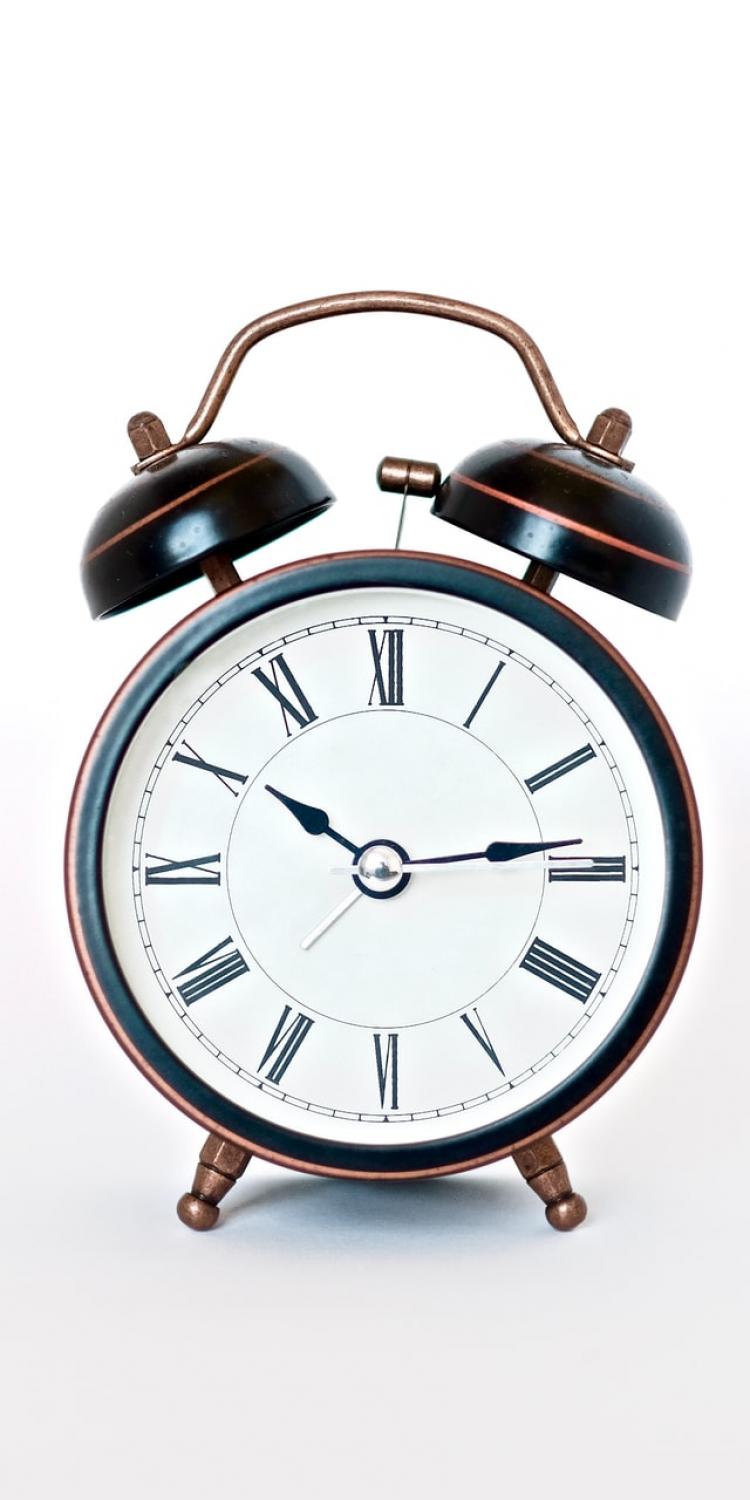 Old fashioned alarm clock