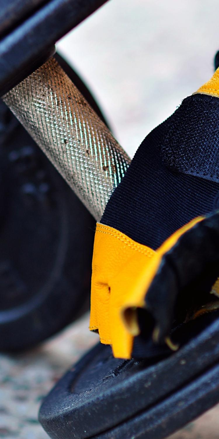Weight lifting gloves with weights