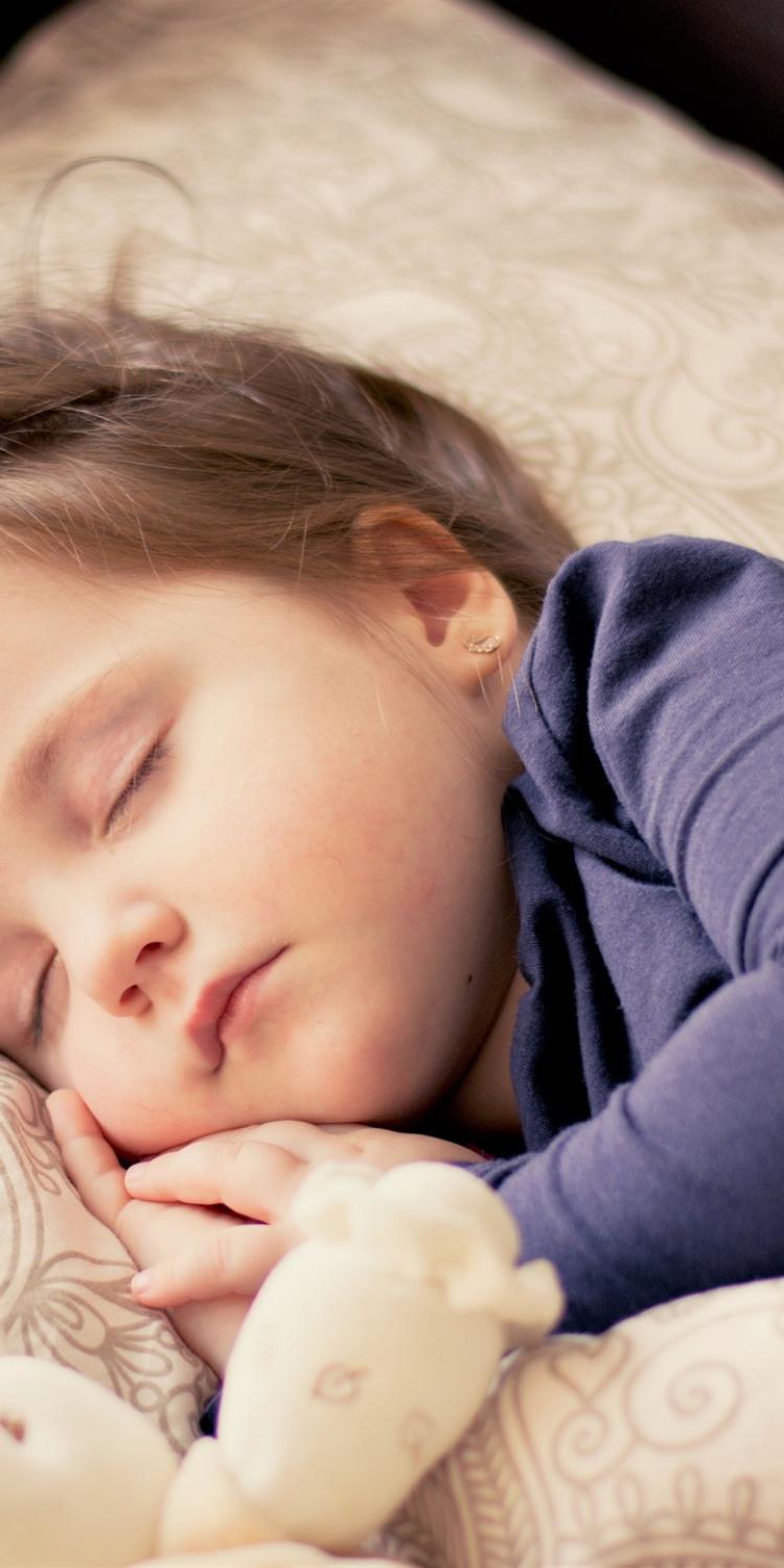 Young girl sleeping