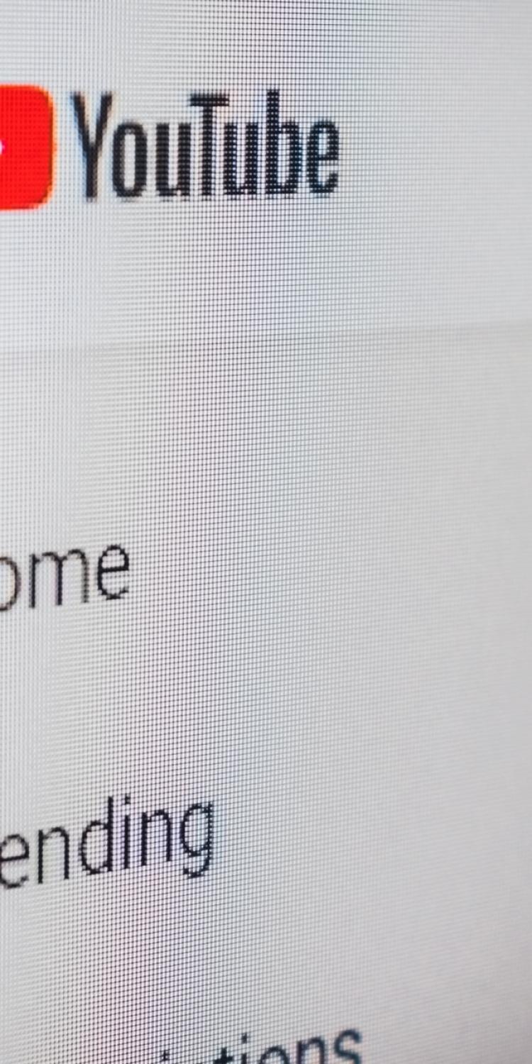Screenshot of YouTube