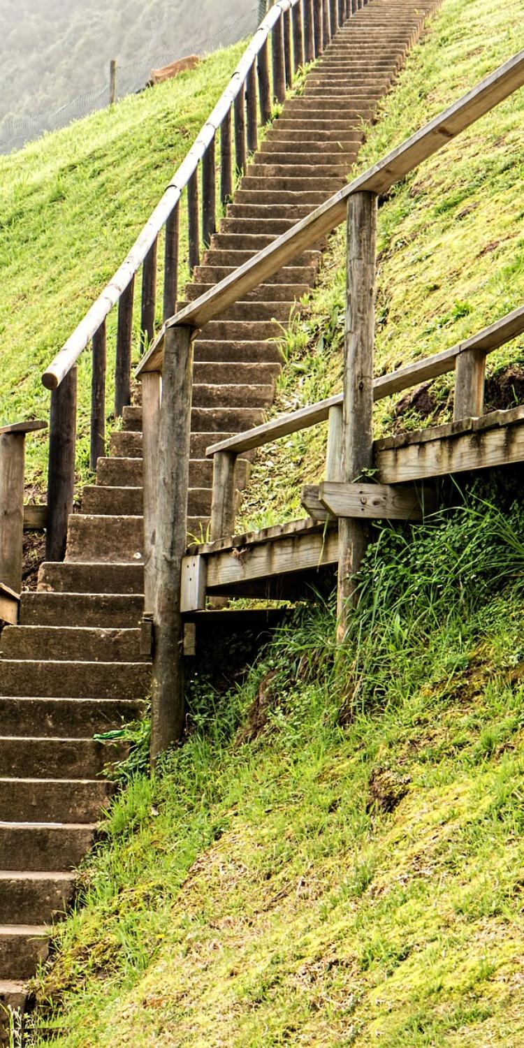 Stairs going up