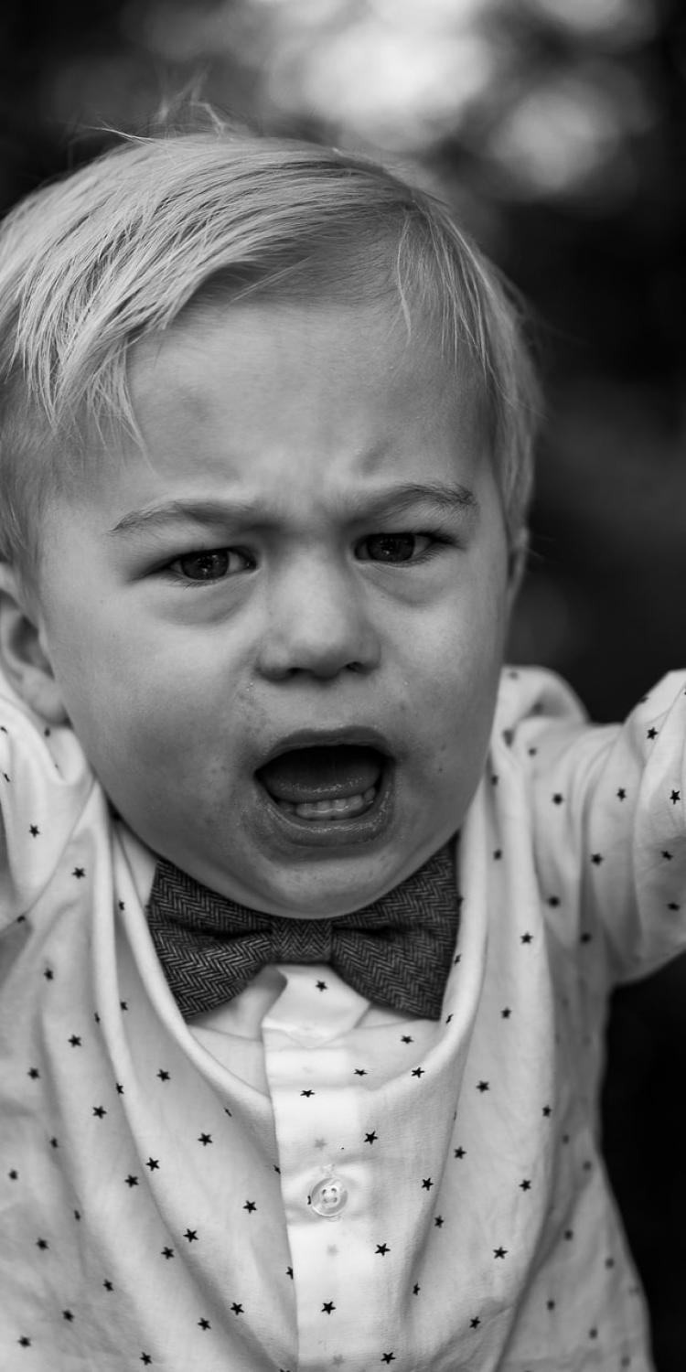Screaming child