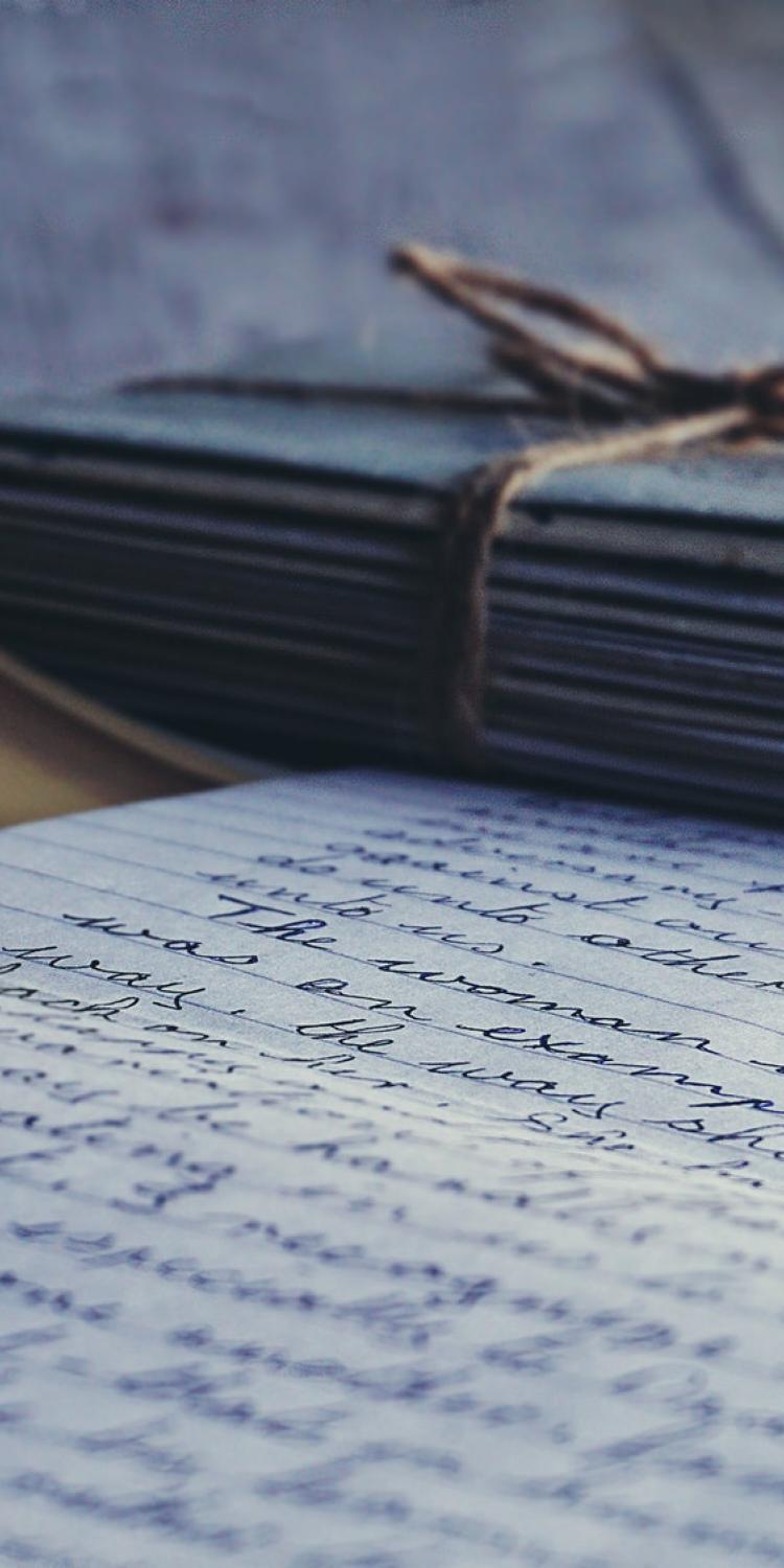 Letters and envelopes