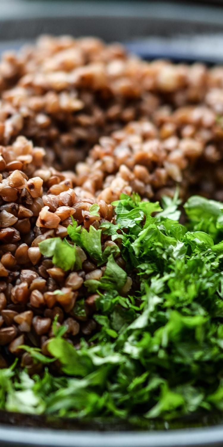 Buckwheat and vegetables