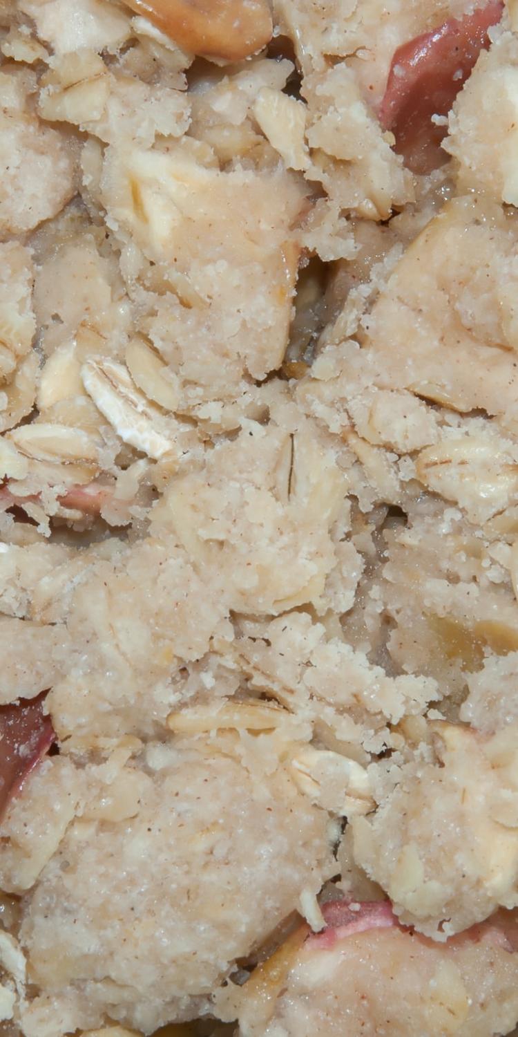 Close up view of oatmeal