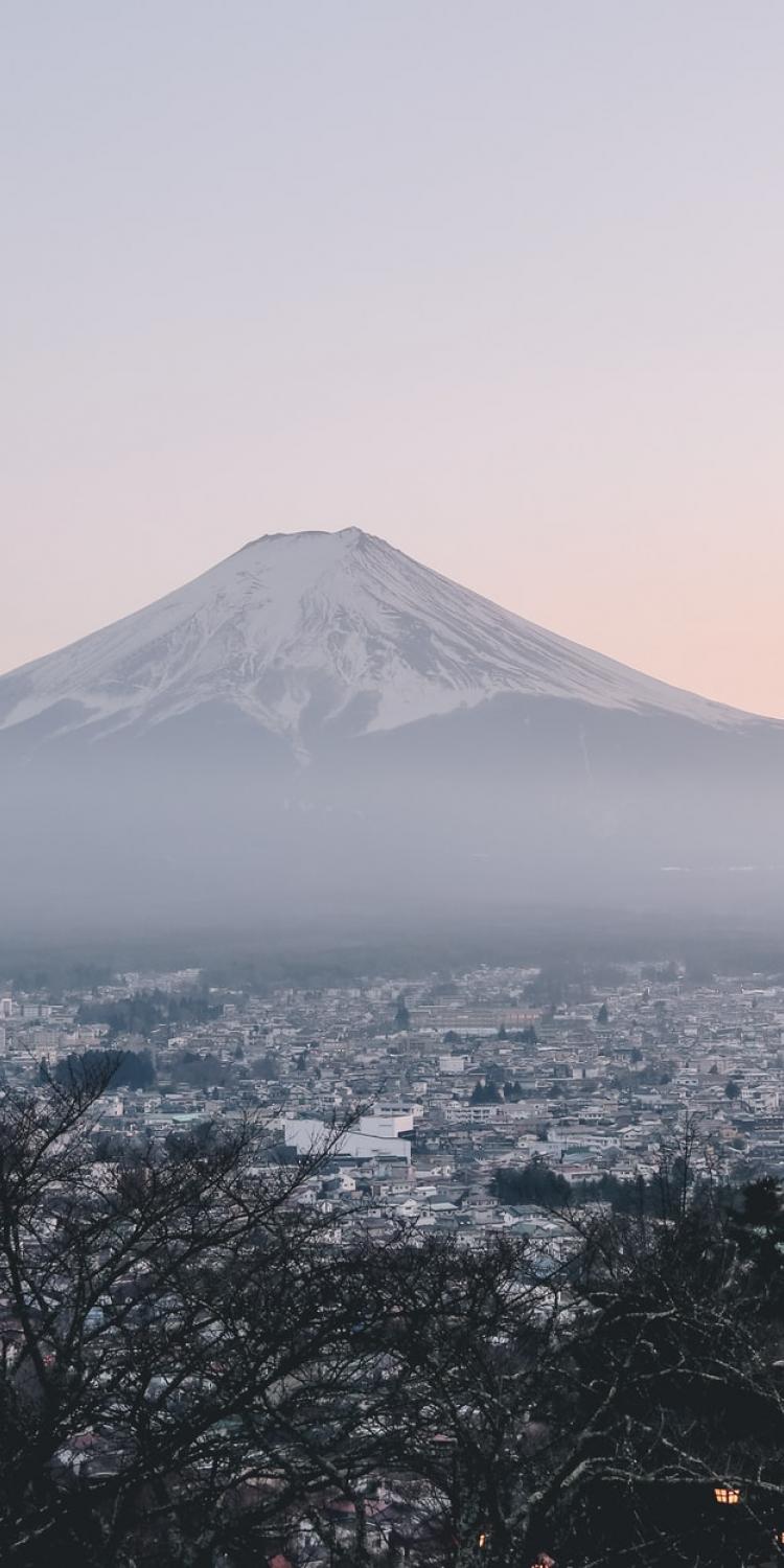 View of mountain