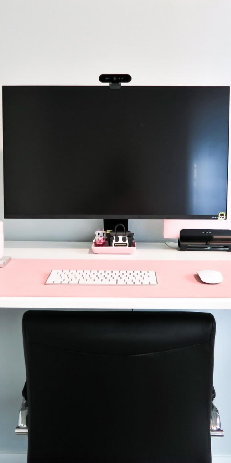 A standing desk