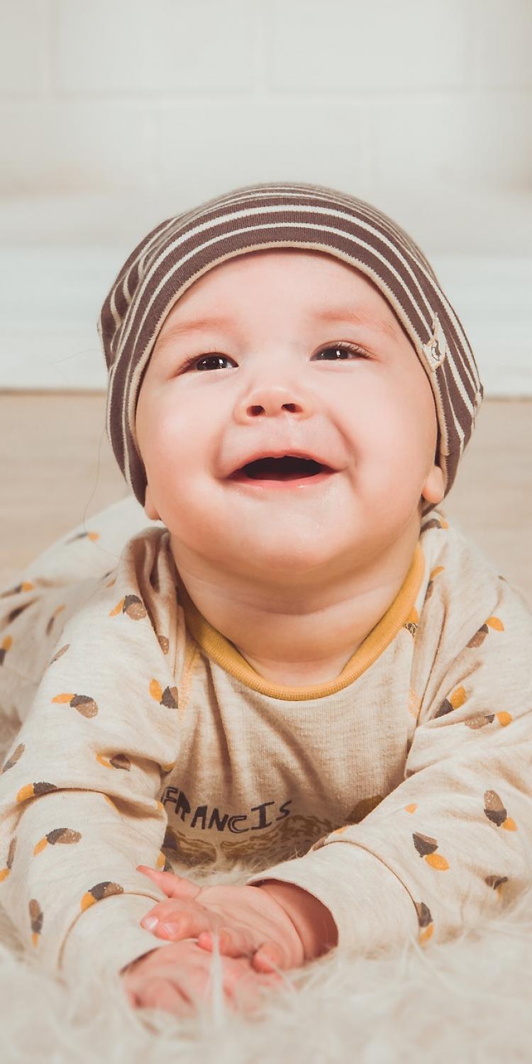 Smiling baby