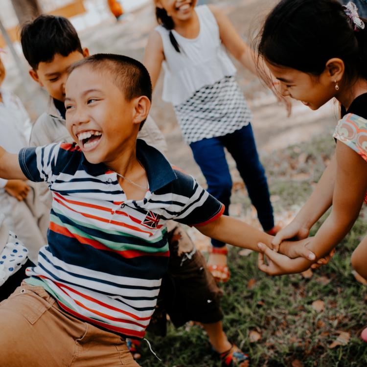 Kids playing